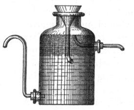 Principe de fonctionnement d'un essencier vase-florentin
